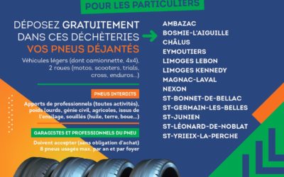 SYDED 87 – Collecte de pneus
